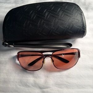 Oakley Cover Story Sunglasses Frame 004 042-06 W/ Case Needs Replacement Lenses